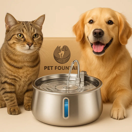 LOYA™ Stainless Steel Pet Water Fountain