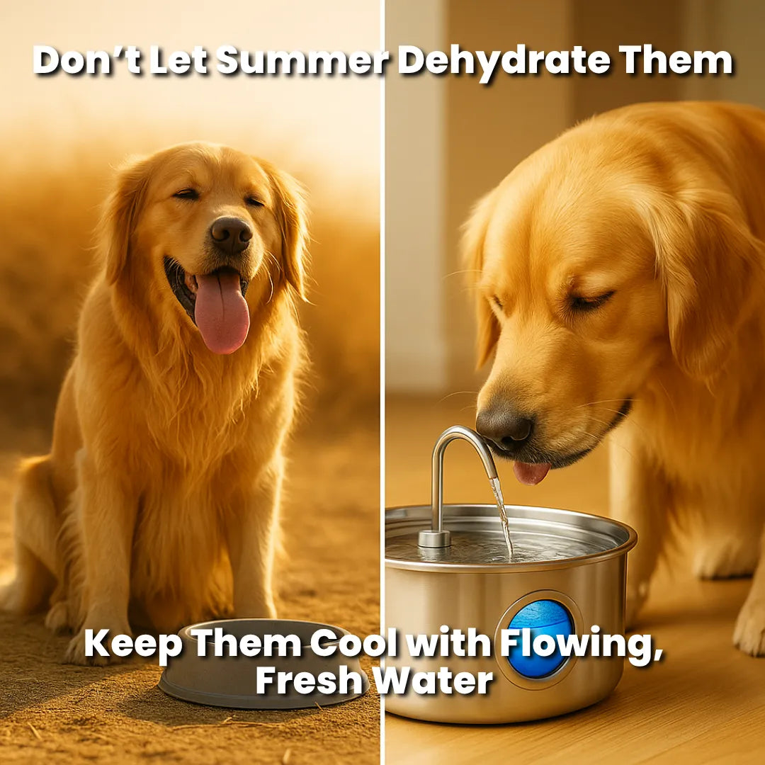 LOYA™ Stainless Steel Pet Water Fountain